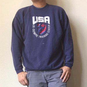USA Training Center 90s Vintage Fleece Sweatshirt
